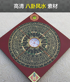 八卦图挂在家中，风水与美学的完美融合